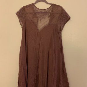 Lace-Top, Violet Urban Outfitters Dress